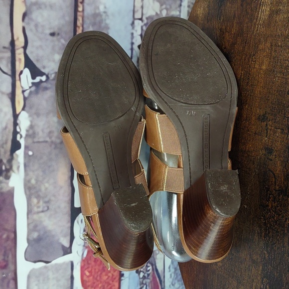 Tommy Hilfiger Vegan Leather Heeled Sandals - Picture 10 of 13